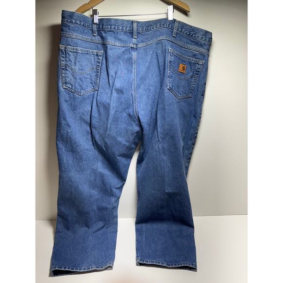 Vtg Carhartt Men’s B17 DST Relaxed Fit Jeans Sz 48X30 Work Wear Grunge Skater - Picture 7 of 9